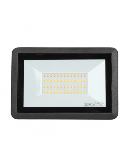 BULLED 50W naświetlacz 4000lm, IP65, 4000K, aluminium + szkło