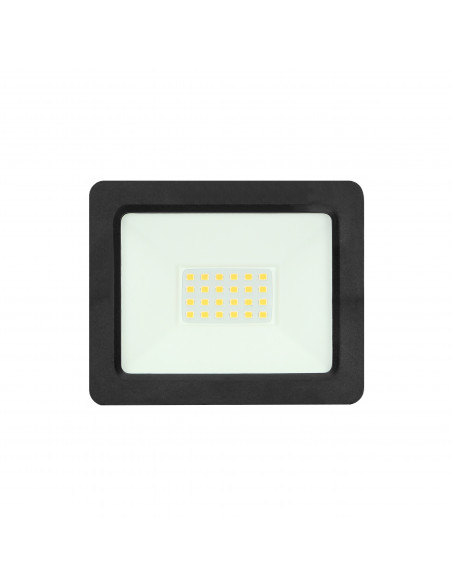  ALLED 20W Naświetlacz LED, 1600lm, IP65, 4000K, Alu+szkło