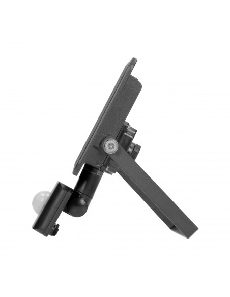 BULLED S 30W naświetlacz z PIR, 2400lm, IP44, 4000K, aluminium + szkło