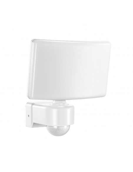 TOS LED 30W naświetlacz ogrodowy z PIR, 2200lm, IP65, 4000K, PC, biały 