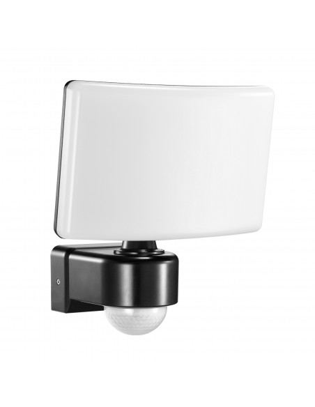 TOS LED 30W naświetlacz ogrodowy z PIR, 2200lm, IP65, 4000K, PC, czarny 