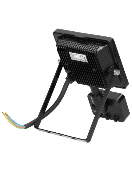 ALLED 20W Naświetlacz LED z PIR, 1600lm, IP44, 4000K, Alu+szkło