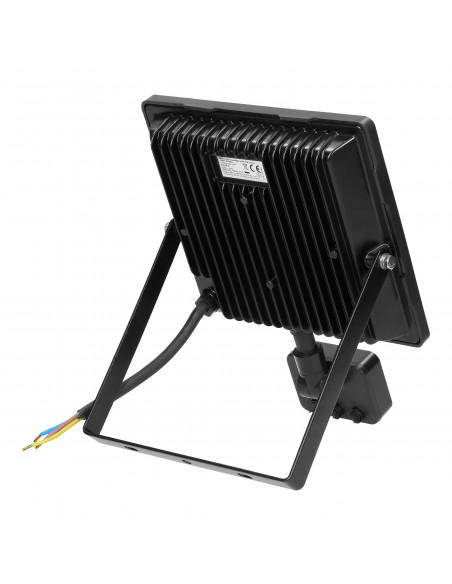 ALLED 50W Naświetlacz LED z PIR, 4000lm, IP44, 4000K, Alu+szkło