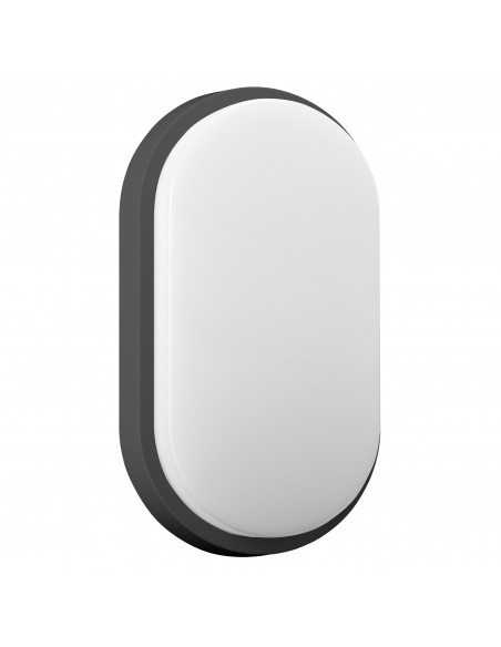 NEFRYT LED 15W, oprawa ogrodowa, 1100lm, IP54, 4000K, czarna