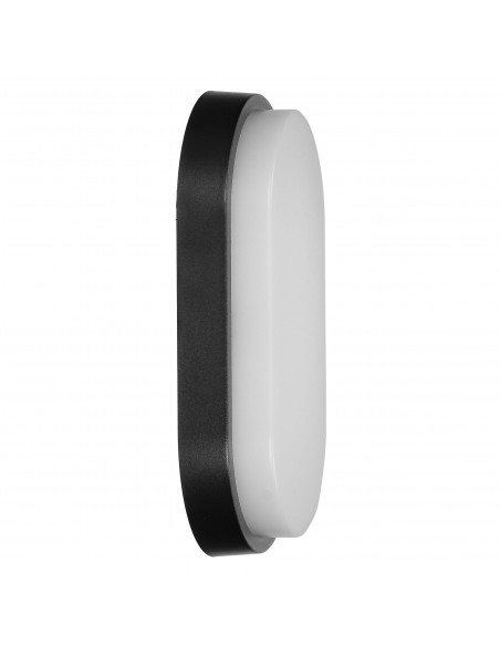 NEFRYT LED 15W, oprawa ogrodowa, 1100lm, IP54, 4000K, czarna