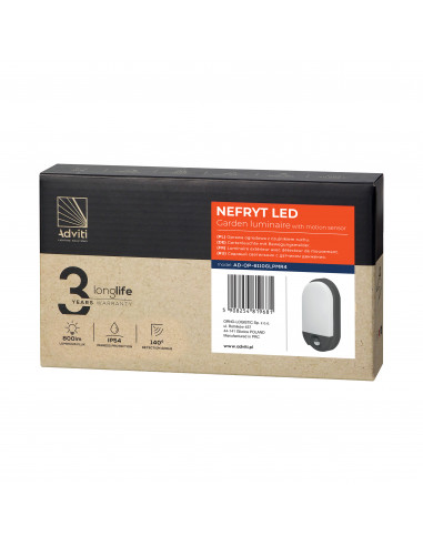 NEFRYT LED 10W, oprawa ogrodowa z...