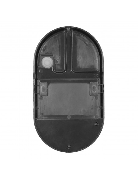 NEFRYT LED 10W, oprawa ogrodowa z czujnikiem ruchu PIR, 800lm, IP54, 4000K, szara