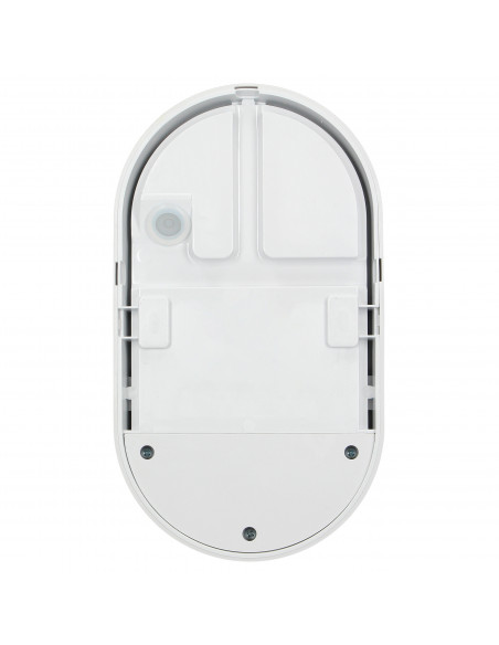 NEFRYT LED 15W, oprawa ogrodowa z czujnikiem ruchu, 1100lm, IP54, 4000K, biała