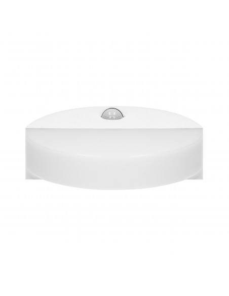 HALIT LED 10W, oprawa ogrodowa z czujnikiem ruchu 140st, 600lm, IP65, 4000K, IK10, biała
