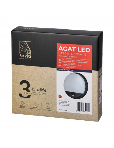 AGAT LED 10W, oprawa ogrodowa z...