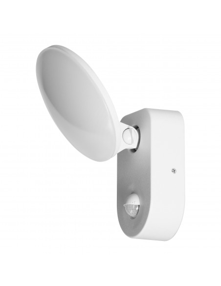 RIOLIT LED 15W, oprawa ogrodowa z czujnikiem ruchu, 1100lm, IP65, 4000K, biała