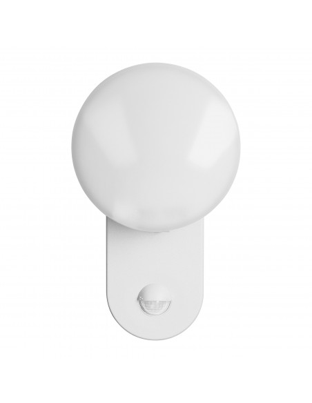 RIOLIT LED 15W, oprawa ogrodowa z czujnikiem ruchu, 1100lm, IP65, 4000K, biała