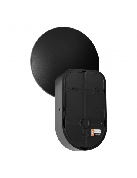 RIOLIT LED 15W, oprawa ogrodowa z czujnikiem ruchu, 1100lm, IP65, 4000K, czarna