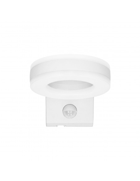 HOWLIT LED 20W, oprawa ogrodowa z czujnikiem ruchu, 1800lm, IP65, 4000K, biała