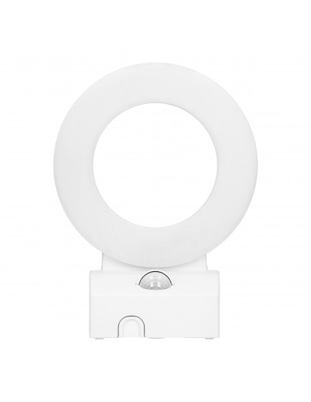 HOWLIT LED 20W, oprawa ogrodowa z czujnikiem ruchu, 1800lm, IP65, 4000K, biała