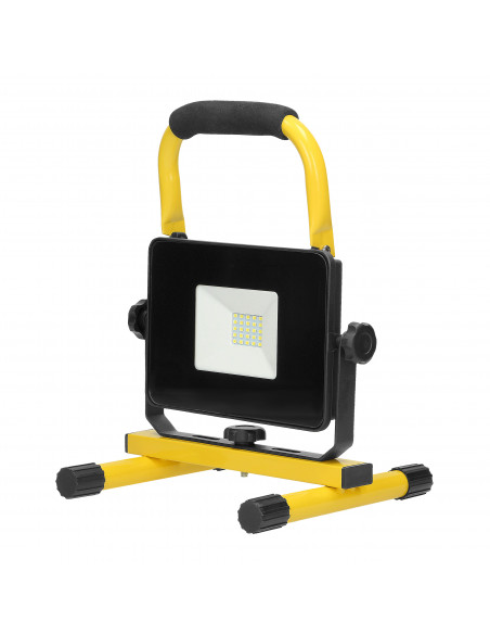 BATRI LED 20W, Naświetlacz roboczy, przenośny z akumulatorem, 1600lm, IP65, 6500K, 4400mAh