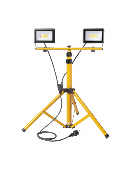 Zestaw naświetlaczy BULLED 2 x 30W ze statywem i 2m przewodem
