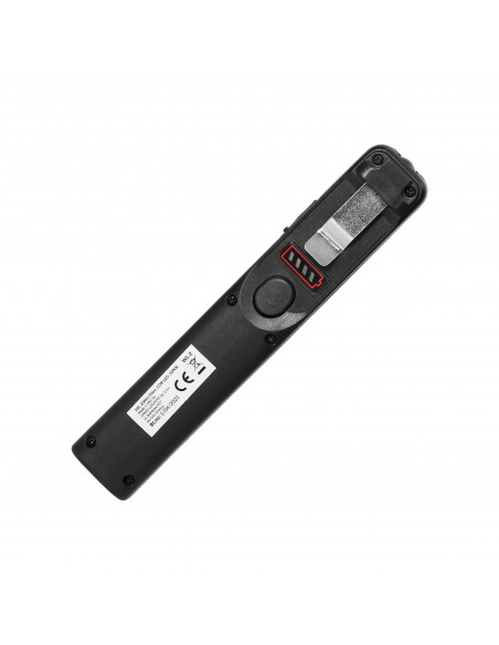 Latarka warsztatowa LED 3W 200lm + 3W 150lm, 1200mah, 3 tryby: 100%, 50%, dioda frontowa, magnes, zawiesie