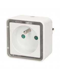 Lampka nocna LED z gniazdem...