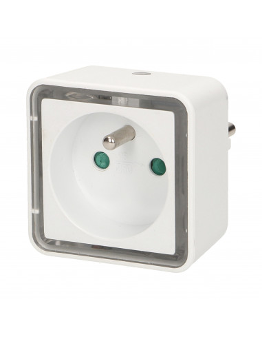 Lampka nocna LED z gniazdem...