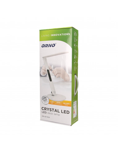 CRYSTAL LED 6,5W, Lampka biurkowa z...