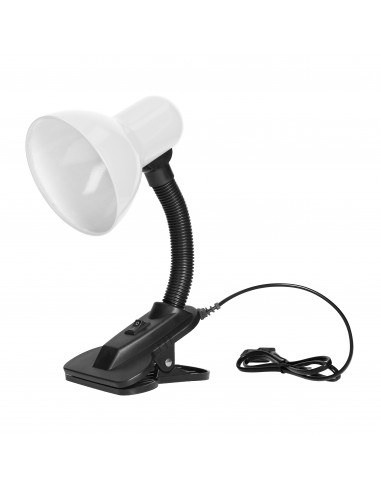 LATSA, lampa biurkowa z klipsem, 40W,...