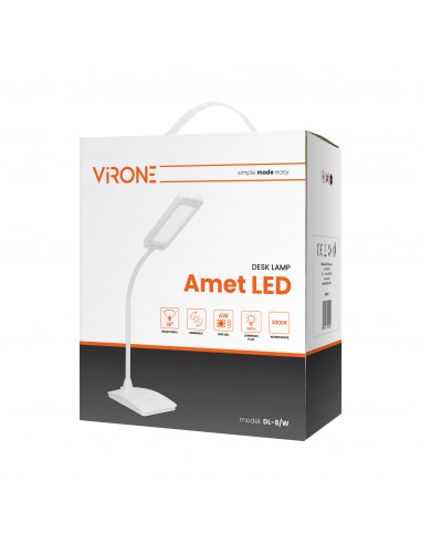 AMET LED DIM 6W, lampka biurkowa,...