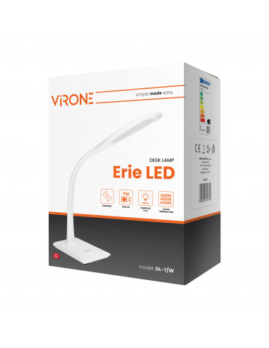 ERIE LED DIM 7W, lampka biurkowa,...
