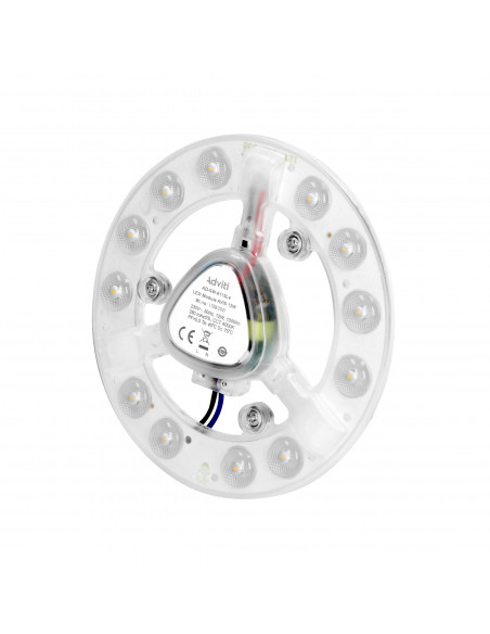 AVIS LED 12W, moduł LED, 1050lm, 4000K, 3 neodymowe magnesy, Ø 141 / 24