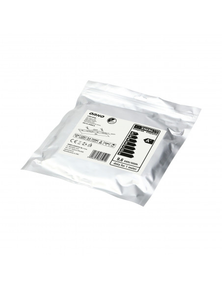 Taśma LED 12V DC, 2835smd, 120led/m, 9.6W/m, IP20, 3000K, rolka 5m