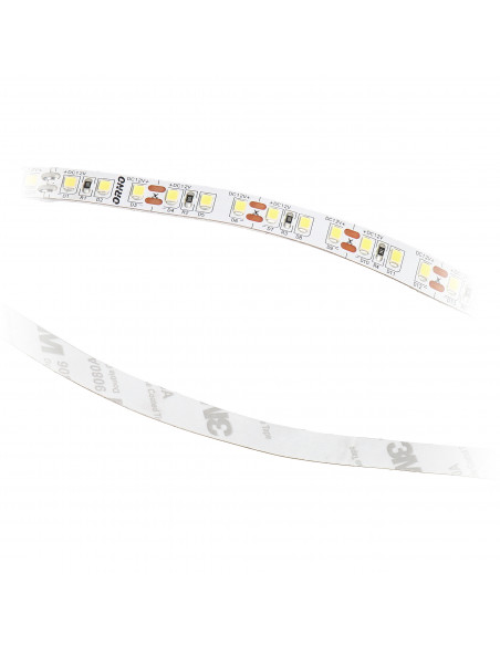 Taśma LED 12V DC, 2835smd, 120led/m, 9.6W/m, IP20, 3000K, rolka 5m