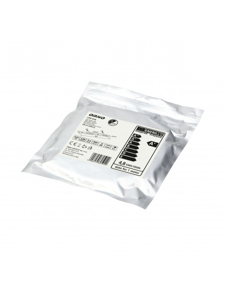 Taśma LED 12V DC, 2835smd, 120led/m, 9.6W/m, IP65, 3500K, rolka 5m