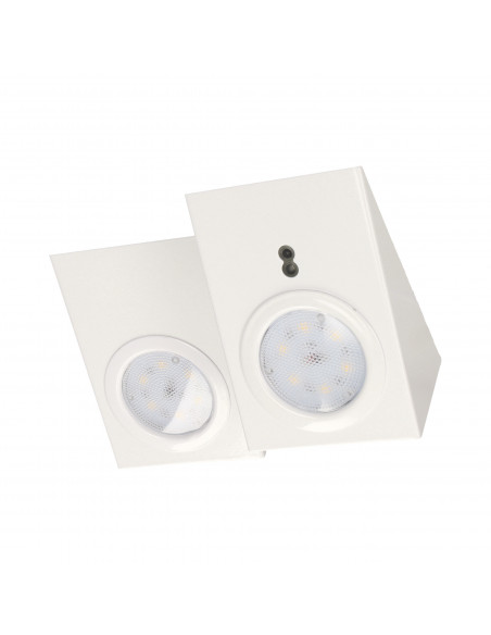 Zestaw opraw podszafkowych LED 2,5W, 180lm, 4000K, z wyłącznikiem bezdotykowym, biały