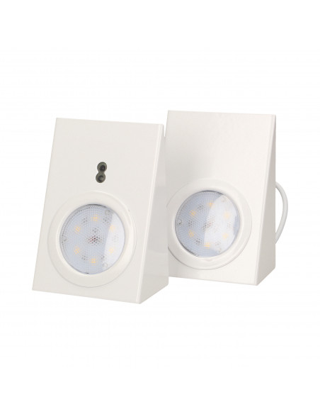 Zestaw opraw podszafkowych LED 2,5W, 180lm, 4000K, z wyłącznikiem bezdotykowym, biały