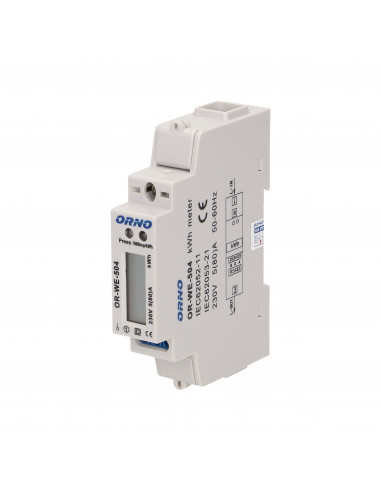 1-fazowy wskaźnik zużycia energii...