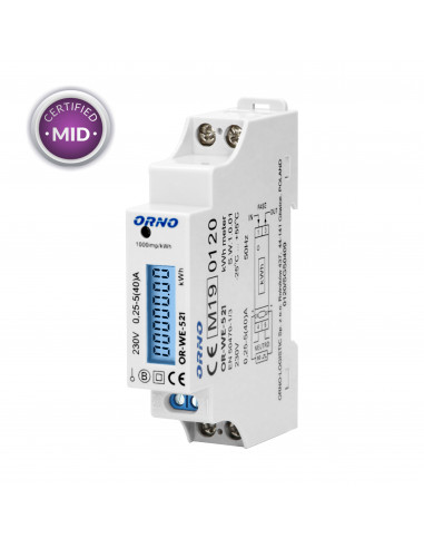 1-fazowy licznik energii...