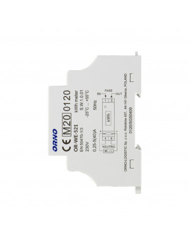 1-fazowy licznik energii...