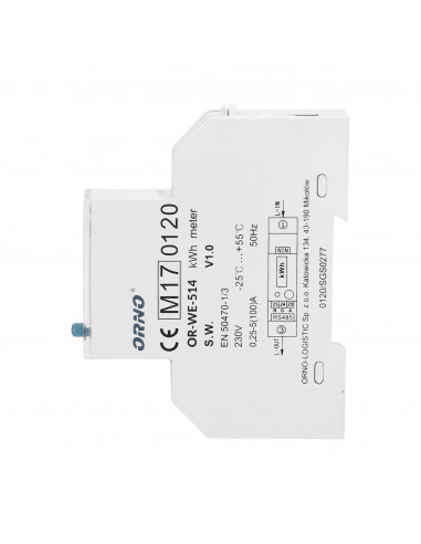 1-fazowy licznik energii...