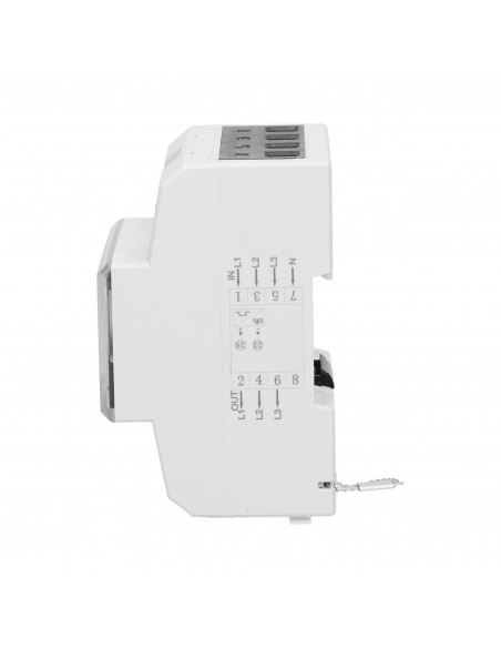3-fazowy licznik energii elektrycznej, 80A, MID, 3 moduły, DIN TH-35mm
