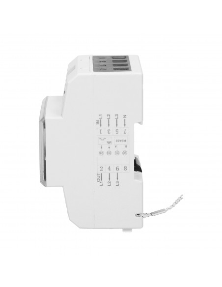 3-fazowy licznik energii elektrycznej, 80A, port RS-485, MID, 3 moduły, DIN TH-35mm