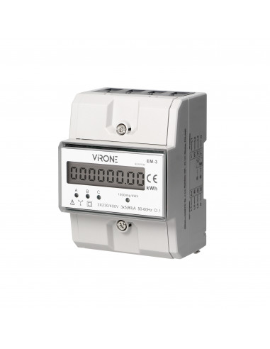 3-fazowy wskaźnik zużycia energii...