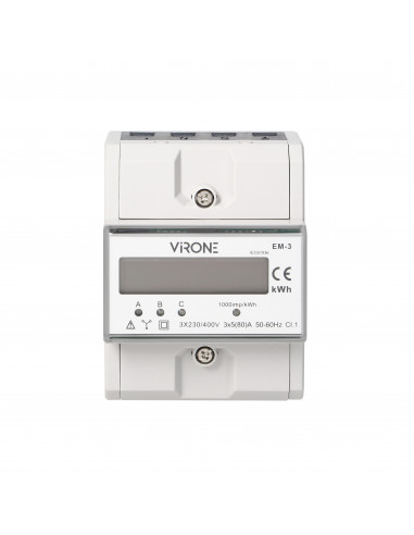 3-fazowy wskaźnik zużycia energii...