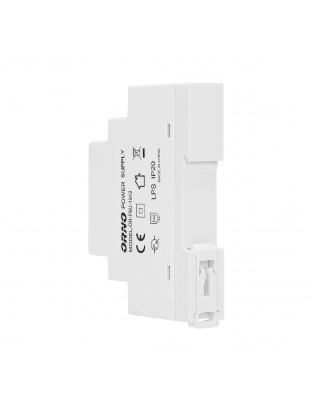 Zasilacz na szynę DIN 12VDC, 1,25A, 15W, szerokość 1 moduł