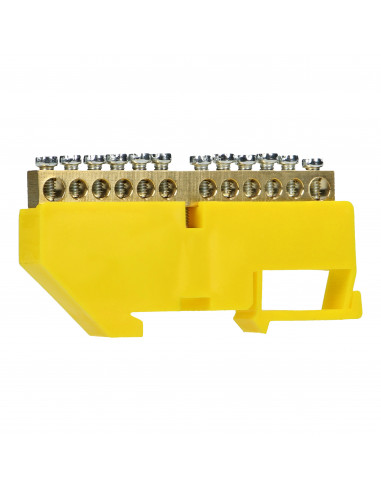 Listwa zaciskowa PE, na szynę TH35,...