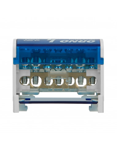 Blok rozdzielczy 2-rzędowy, 7 przewodów