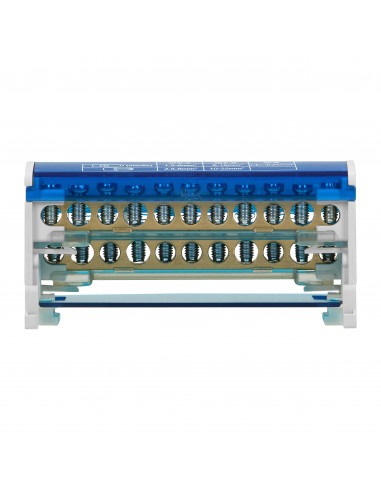 Blok rozdzielczy 2-rzędowy, 11 przewodów