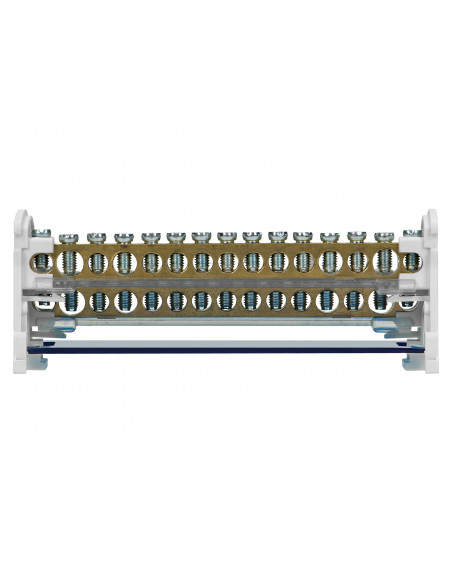 Blok rozdzielczy 2-rzędowy, 15 przewodów