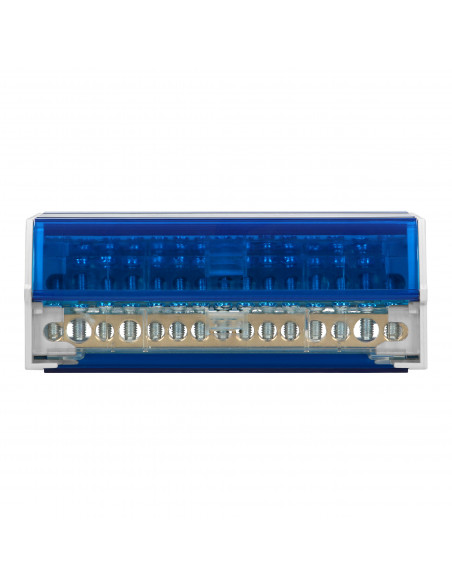 Blok rozdzielczy 4-rzędowy, 15 przewodów