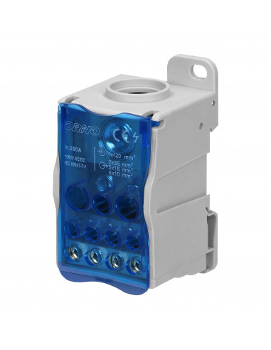 Blok rozdzielczy 250A, zacisk...