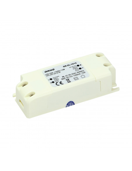 Zasilacz do LED  12VDC 15W, IP20